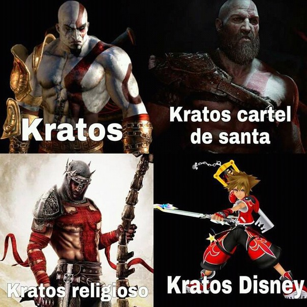 kratos - meme