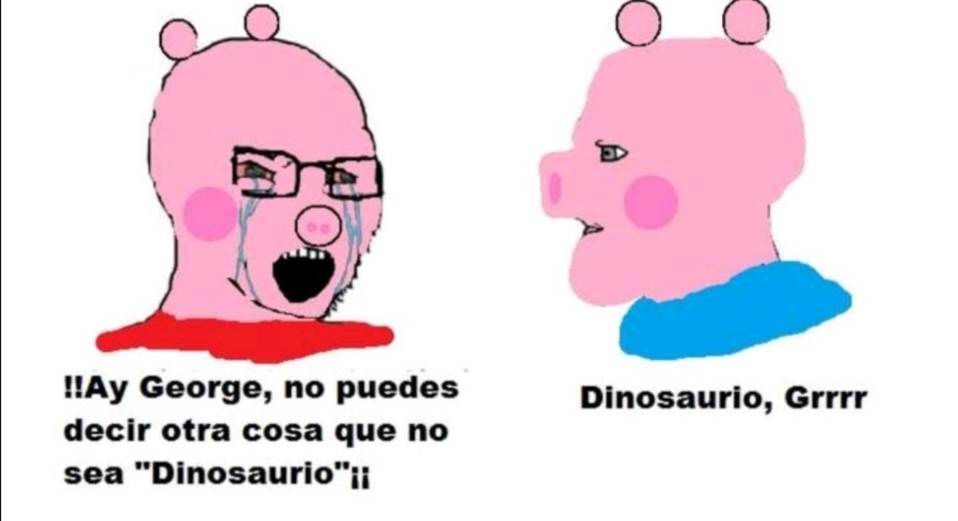 Dinosaurio - meme
