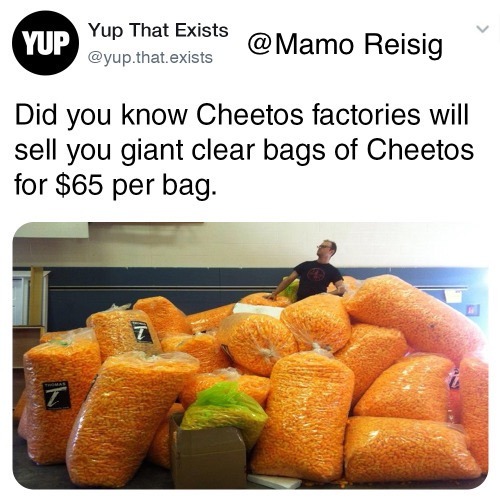 Cheetos Factories - meme