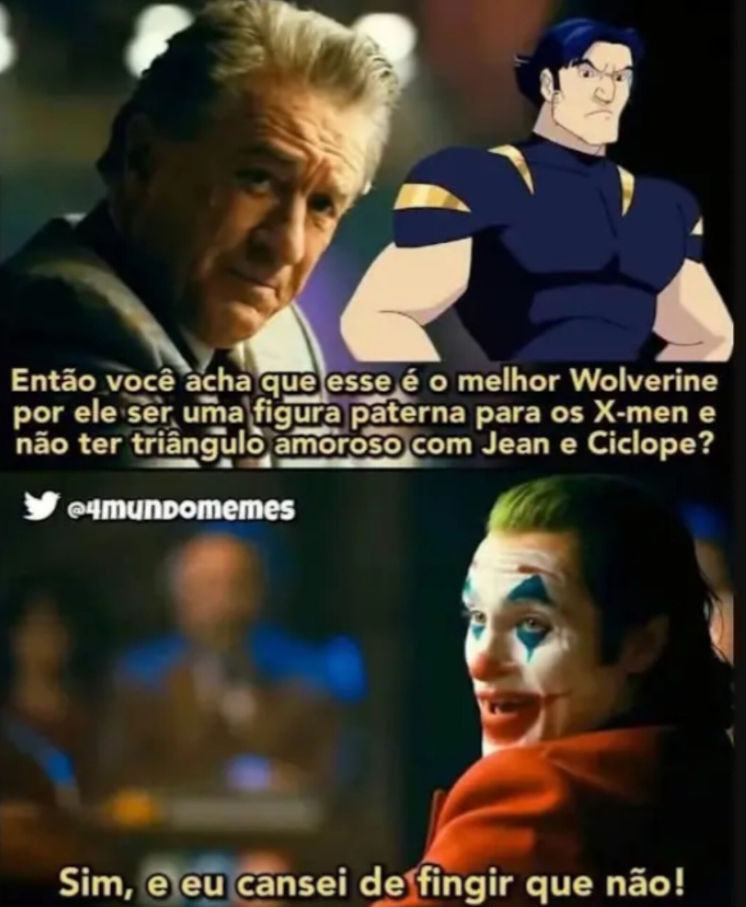 Wolverine do X-Men Evolution - meme