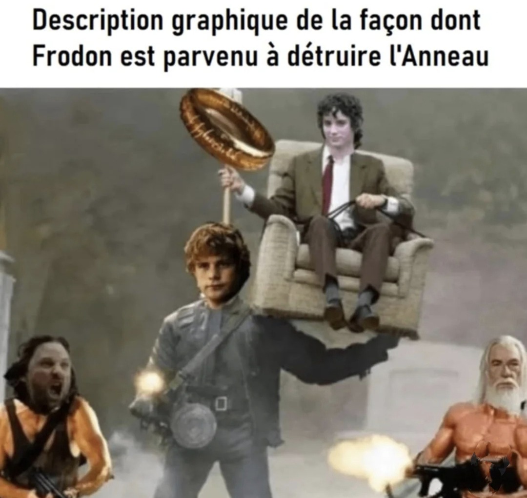 Frodon il a glitché le boss final avec un bug de script - meme