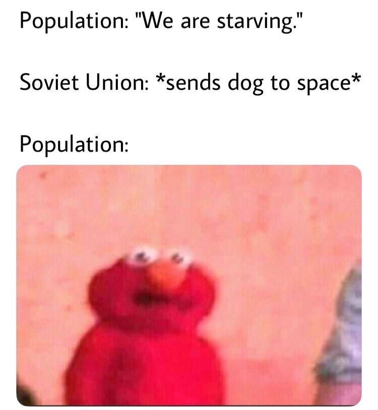 *USSR national anthem plays in background* - meme