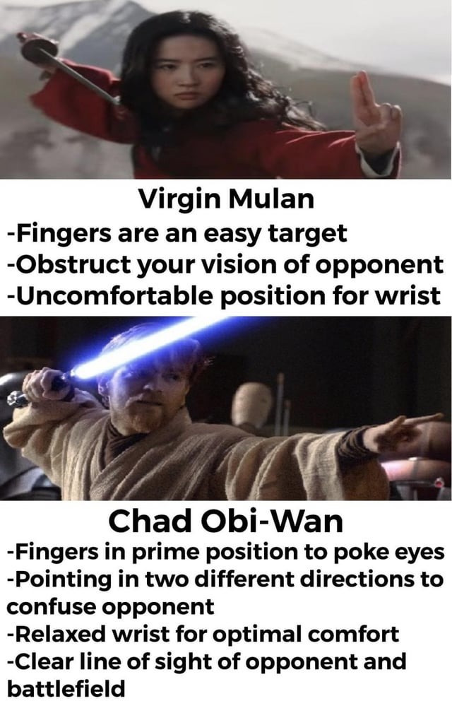 Chad Obi Wan - meme
