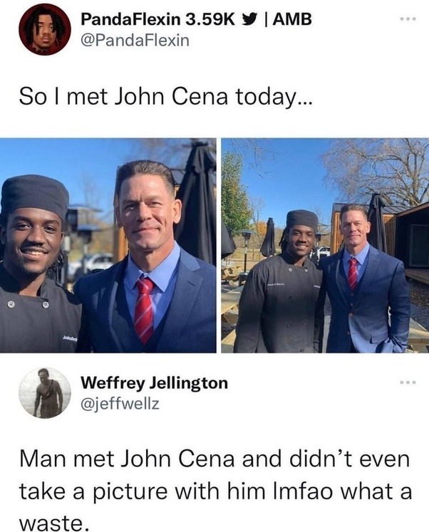if you can't understand, remember what is Cena's catchphrase (or look at my tag) - meme