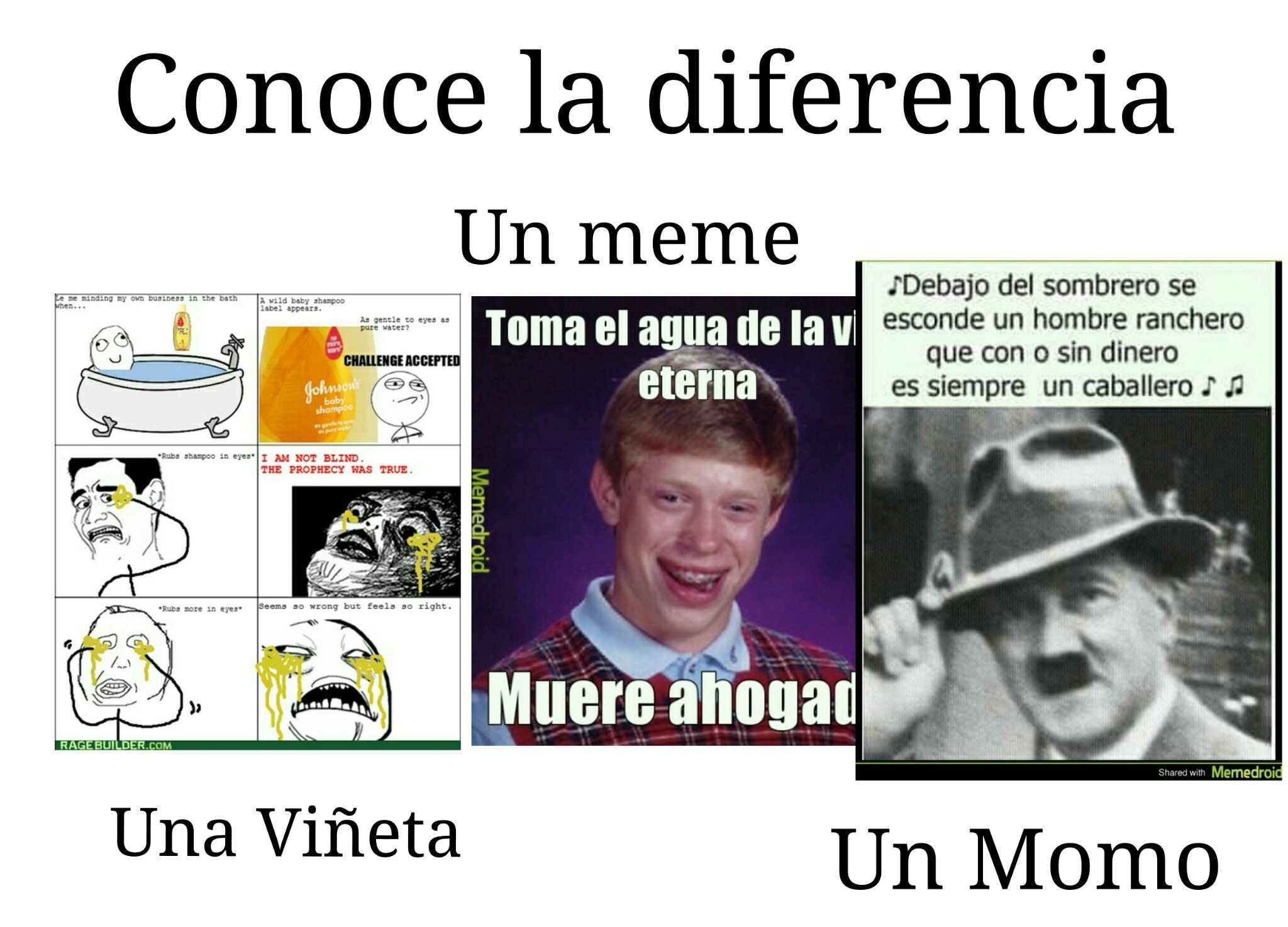 Diferencia - meme