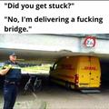 Delivering a bridge