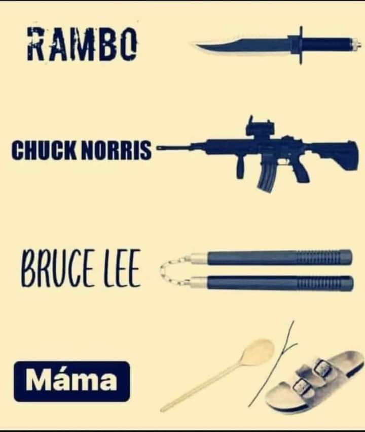 Choose your weapon - meme