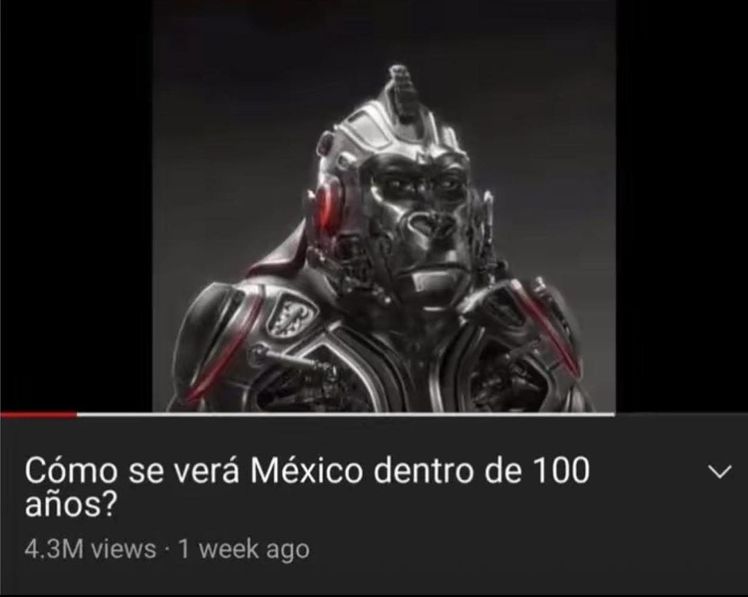 Mexico del futuro - meme