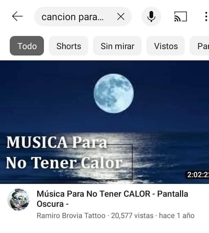 Música para tener calor - meme