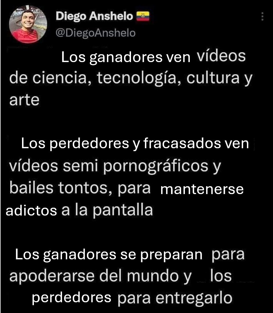 Este nuevo año, ¿eliges ser ganador o perdedor y fracasado? - meme