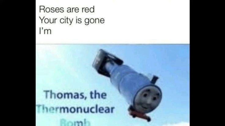 Mmmm nuclear train - meme