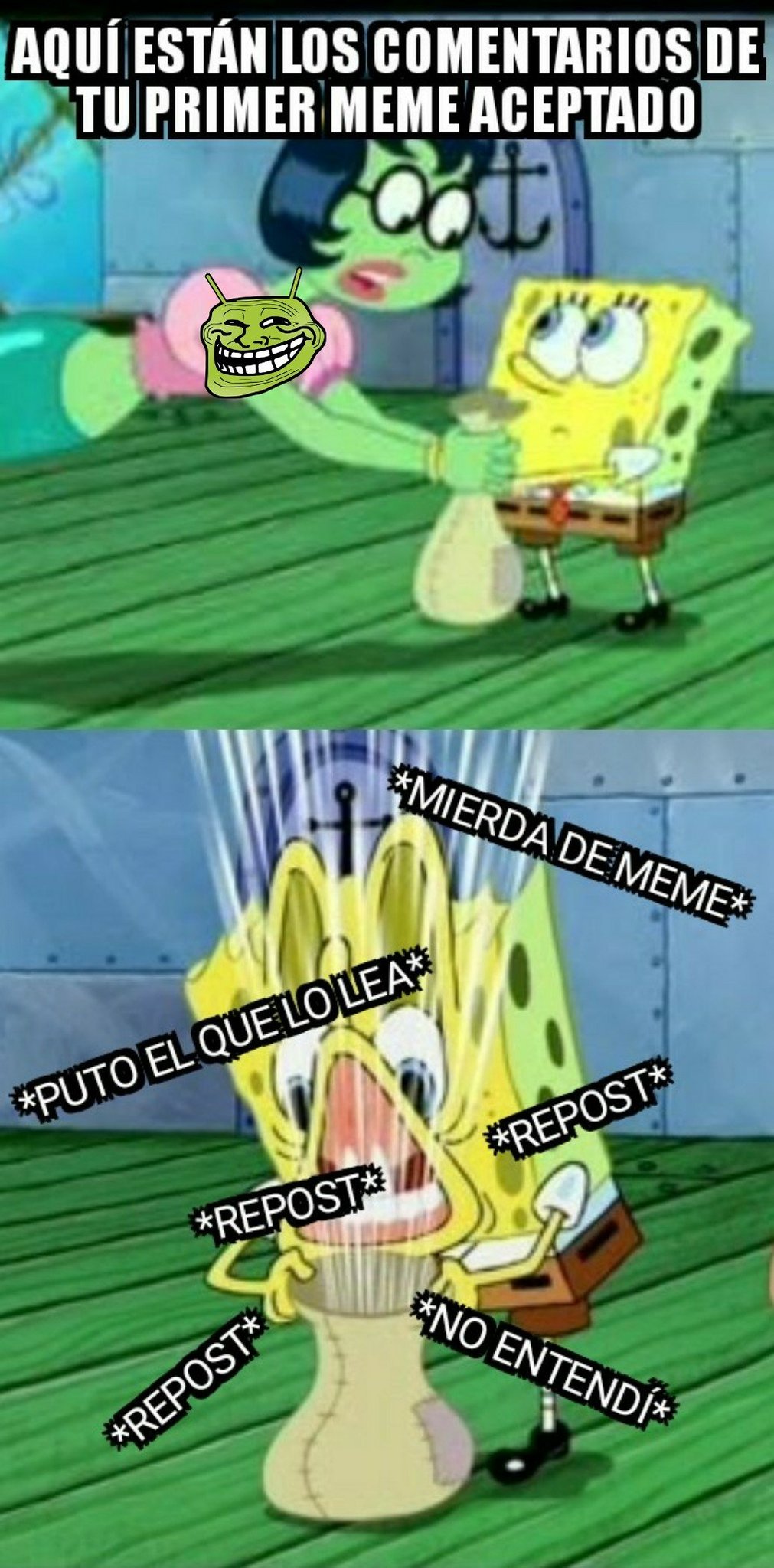 Así me sentí - meme