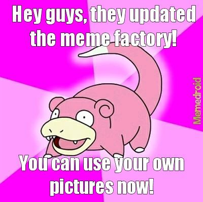 Update slowpoke - meme