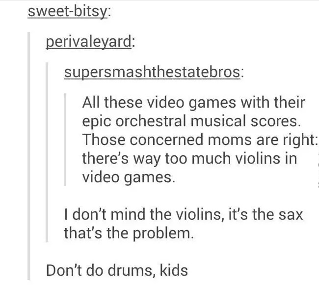 dont do drums kids - meme