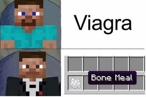 Bone meal > viagra - meme