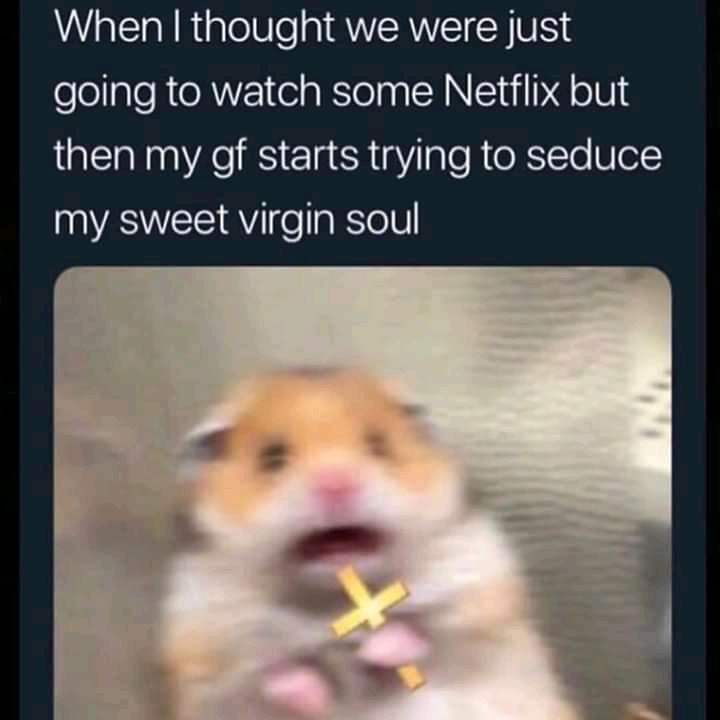 I am a virgin by choice - meme