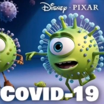 COVID-19 Disney Pixar - meme