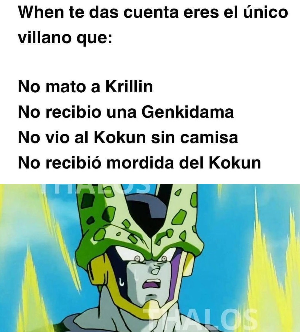 Top memes de Cell en español :) Memedroid