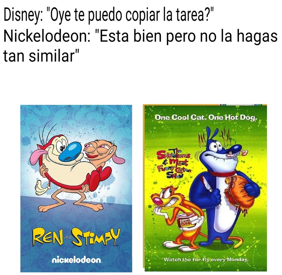 Igual shnookums y meat son la segunda mejor serie detras de tex avery - meme