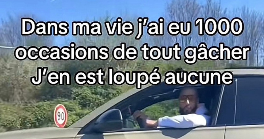 Dans ma vie j’ai eu 1000 occasions de tout foirer… j’en ai raté aucune - meme
