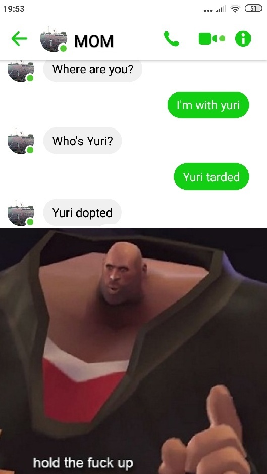 Who's yuri? - meme