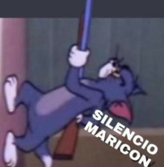 Silencio Maricon - meme