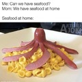 Seafood at home