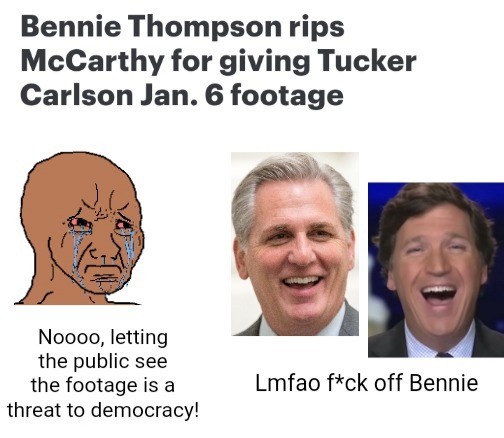 Bennie Thompson Is An Ass - meme