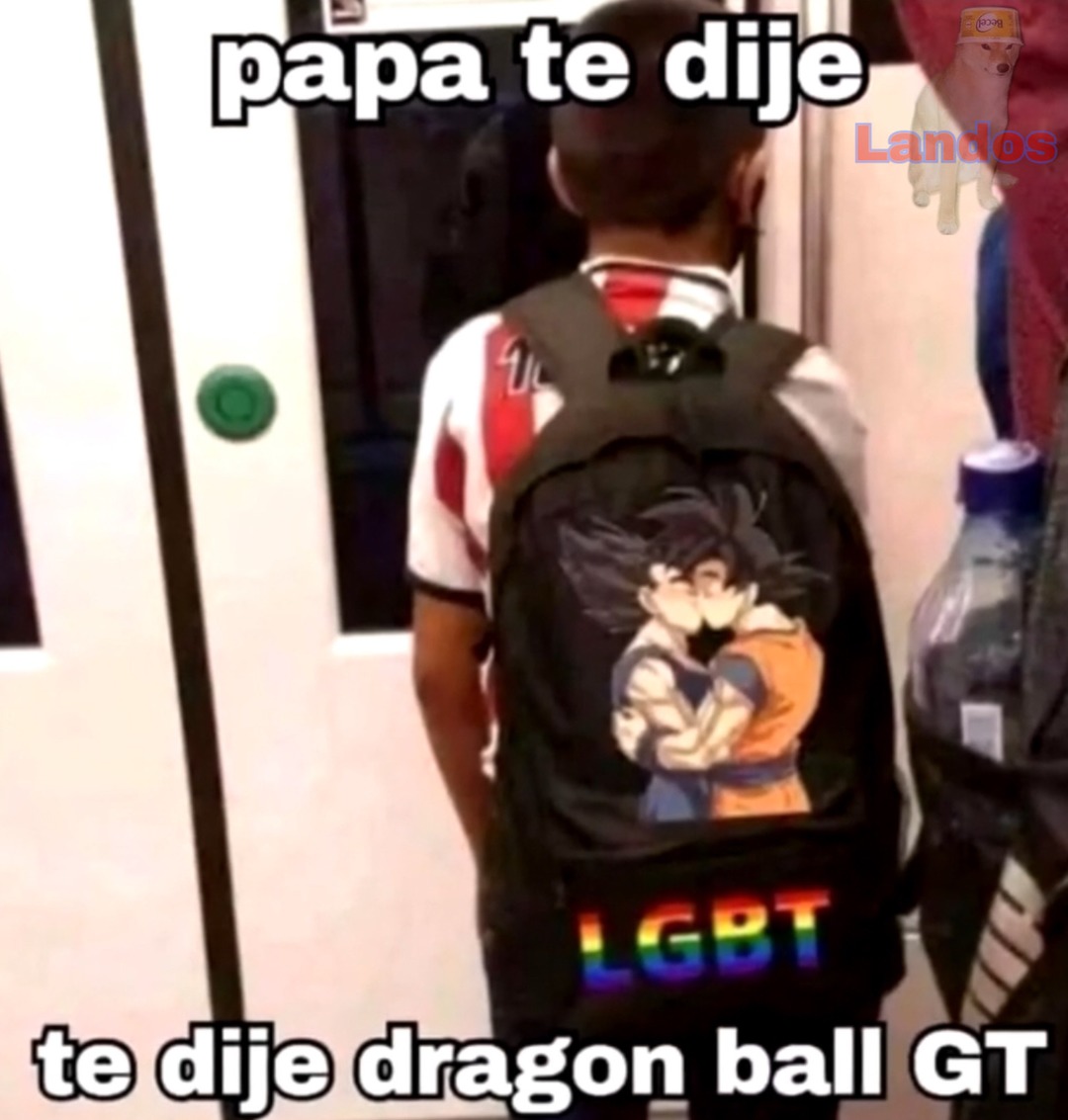 Dragón ball LGTB  - meme