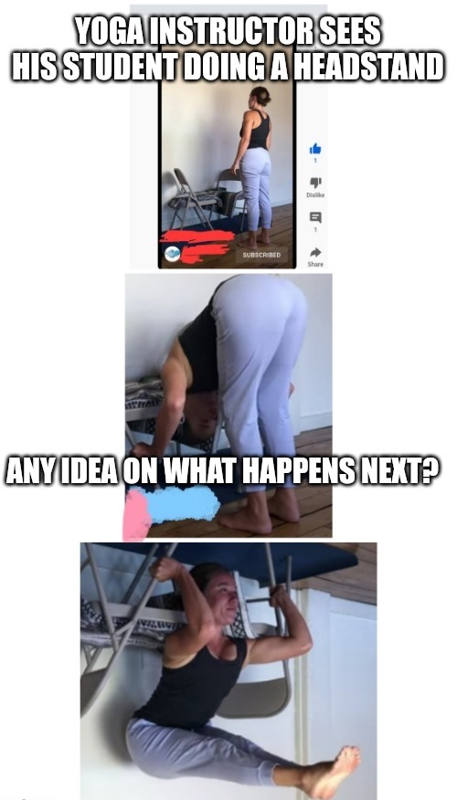 Any idea on what happens next? Don't be shy - meme