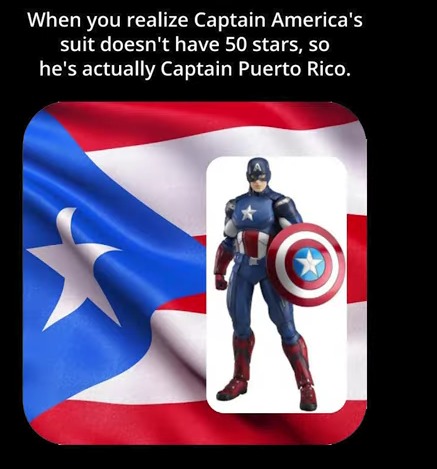 Captain Puerto Rico - meme