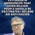 Remember when that changed? Dude literally held a TED talk about reducing population and neutering people through vaccines