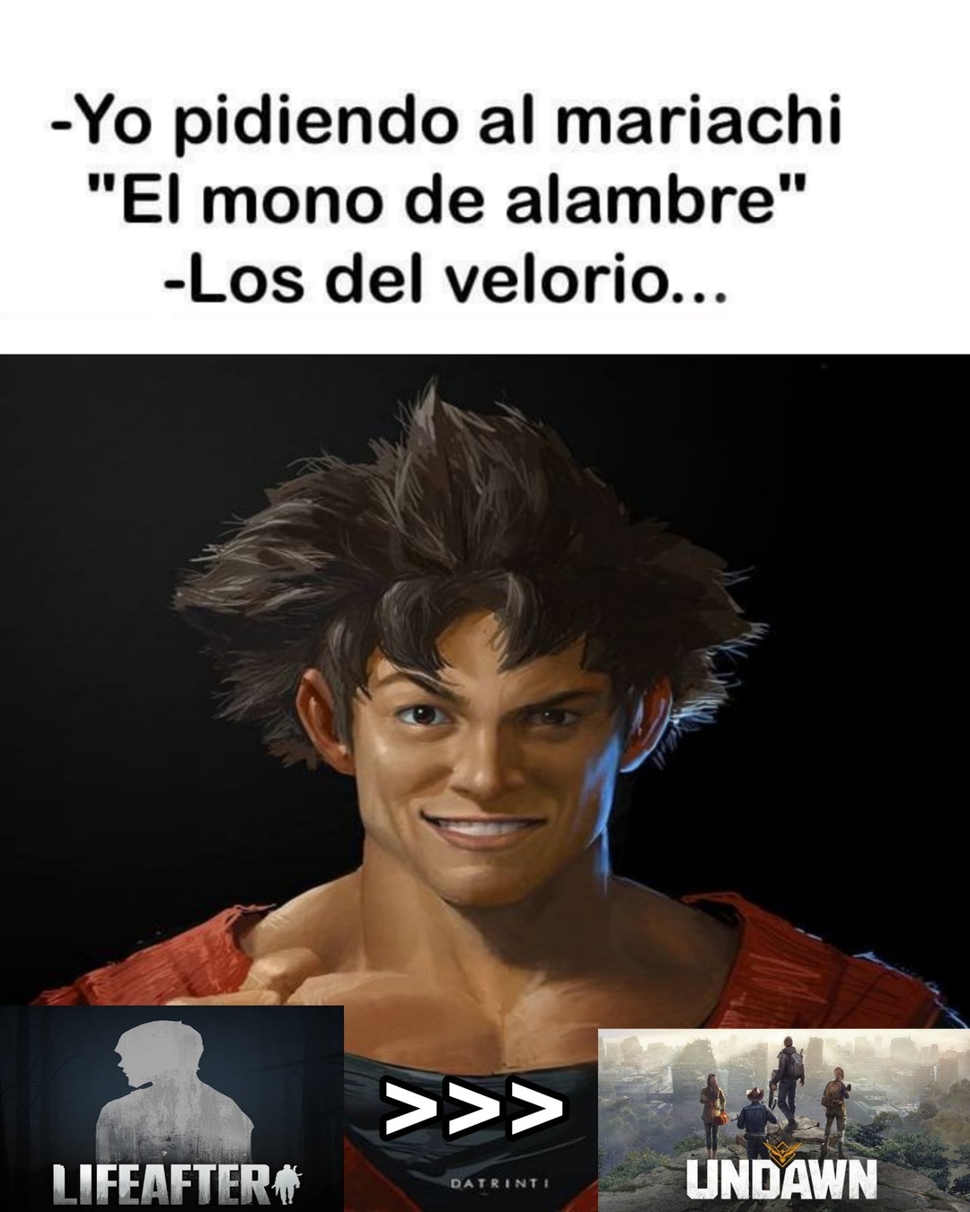 El mono de alambre - meme