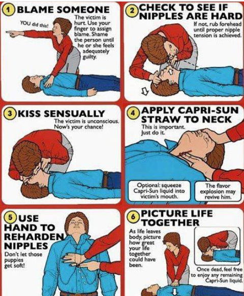 Next level CPR - meme