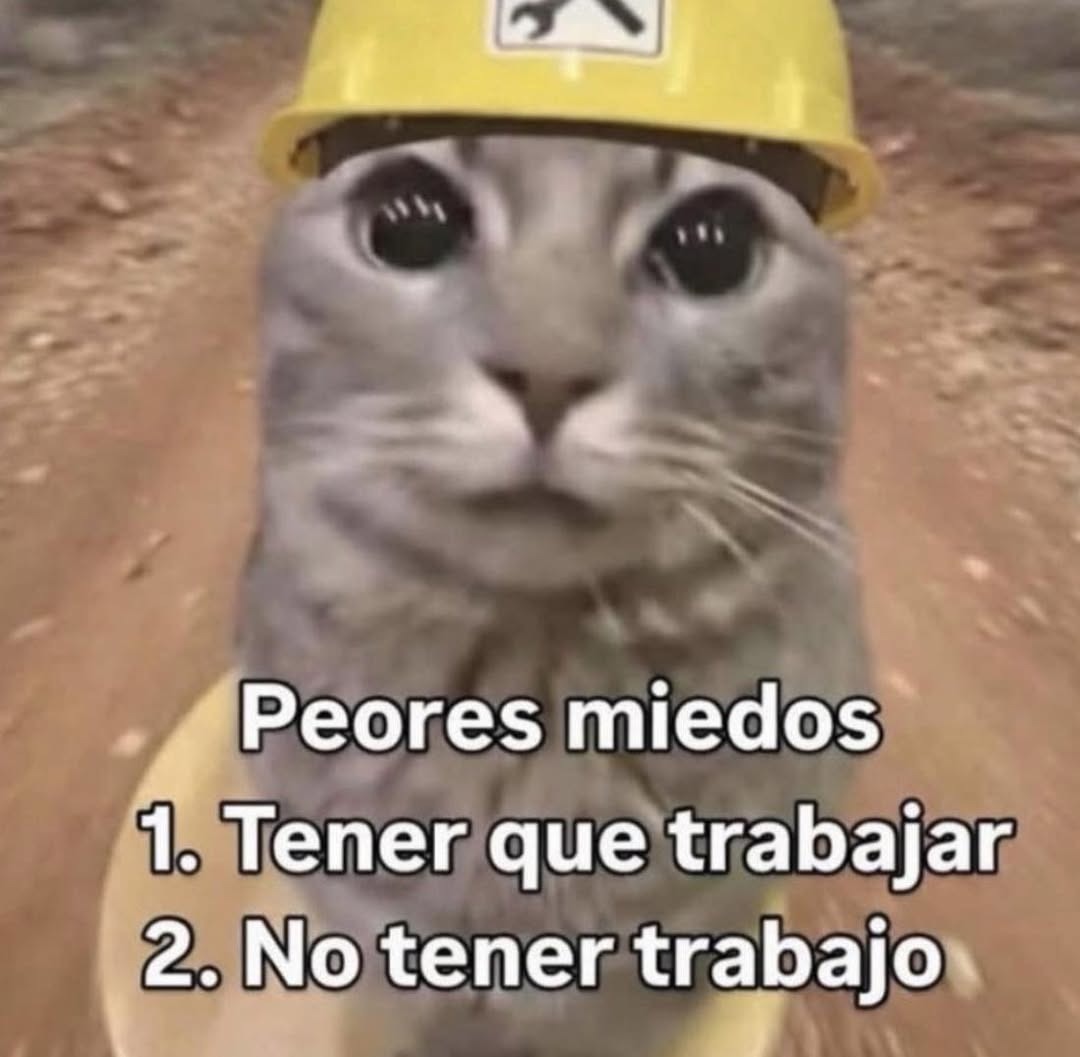 Trabajar o morir - meme