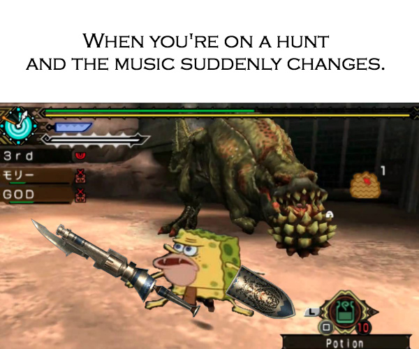 Monster Hunter - meme