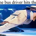 When the bus driver hits the brakes
