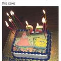 Happy birthday cool cake
