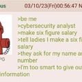 Anon does not want to give out his private information