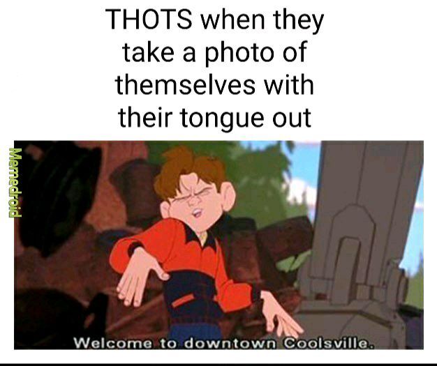Dongs in a THOT - meme