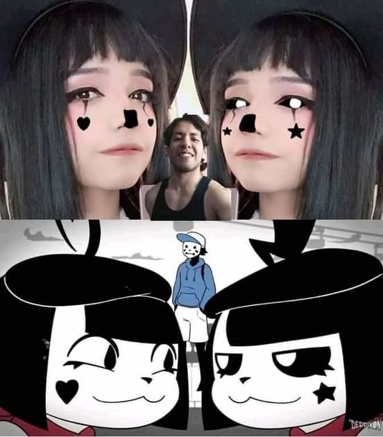 Mime and Dash - Cosplay Animation meme 