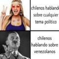 Chilenos hablando de política
