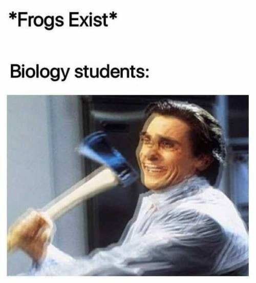 Biology students - meme