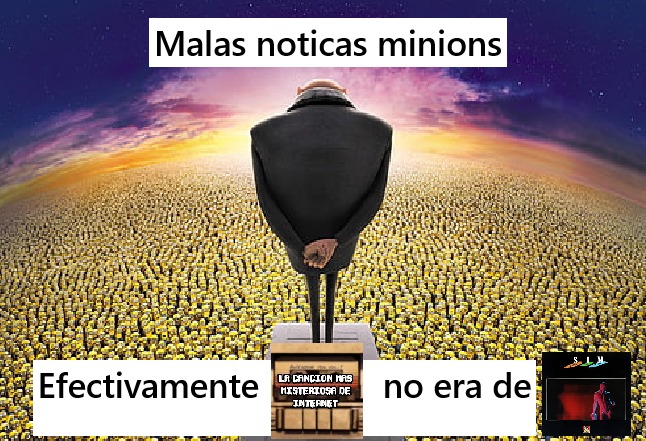 Un poco tarde para hablar del tema XD - meme