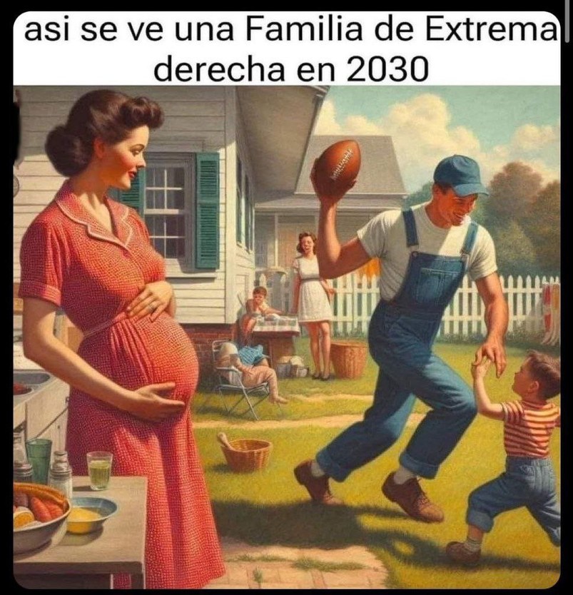familia ultraderecha versión meme