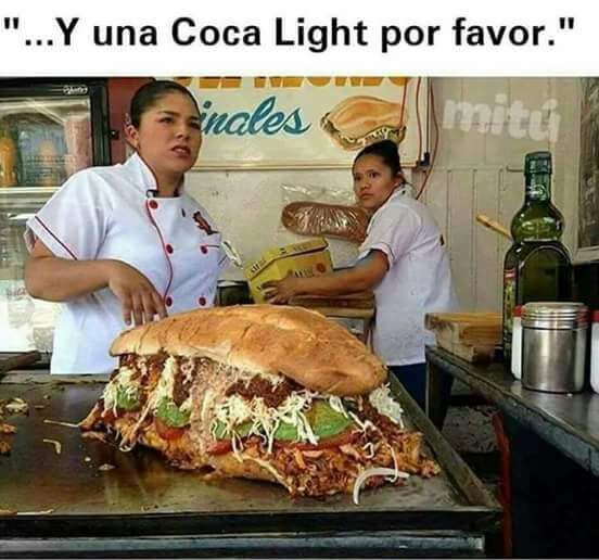 Hay que ser "light" - meme