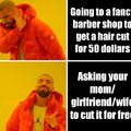 I dont like barber shops