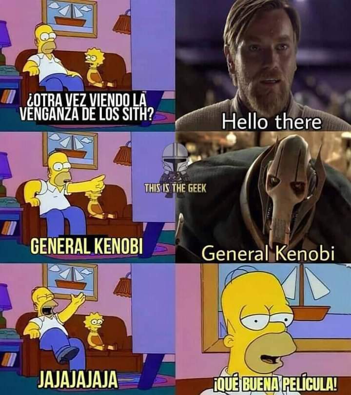 La mejor película de Star Wars - meme