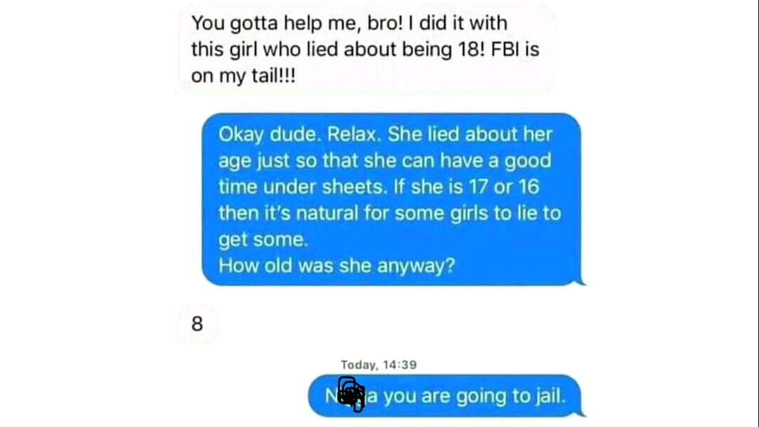 n u are going to jail - meme