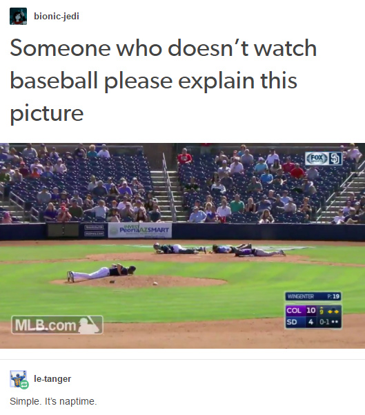 I don't watch baseball what is happening here - meme